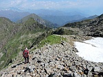 Scendiamo dalla Cima Lago.....